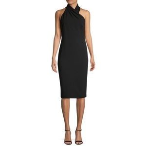 RACHEL Rachel Roy Harland Cross-Front Halter Dress